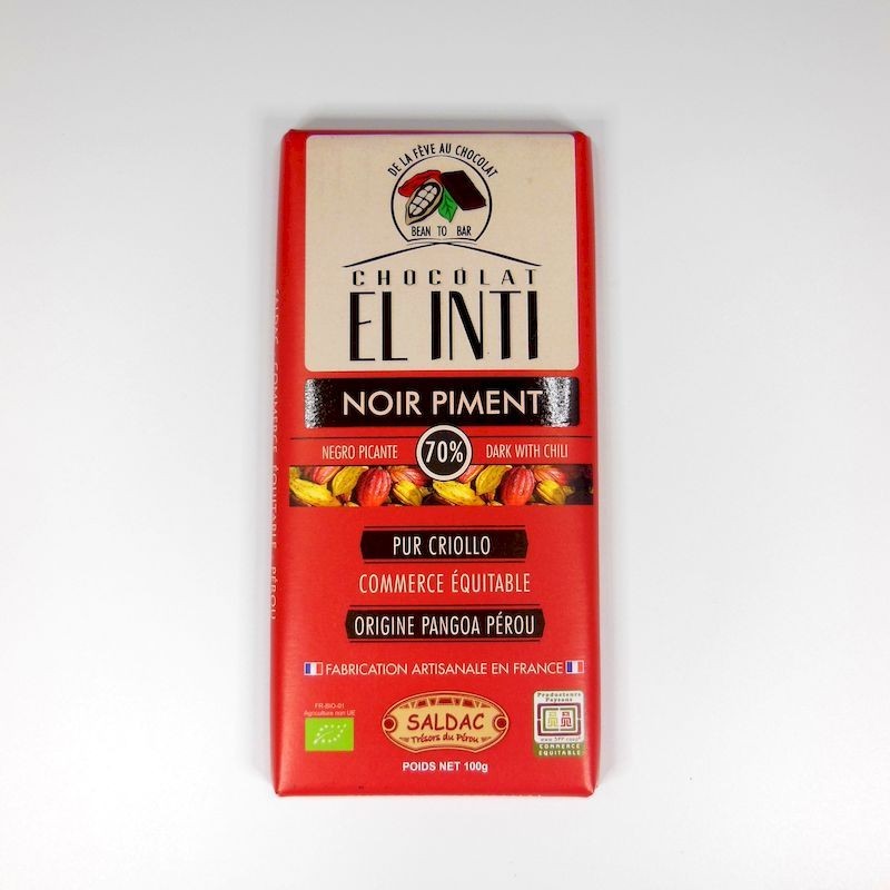 Chocolat noir piment Chocolat noir piment