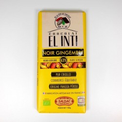 Chocolat noir gingembre