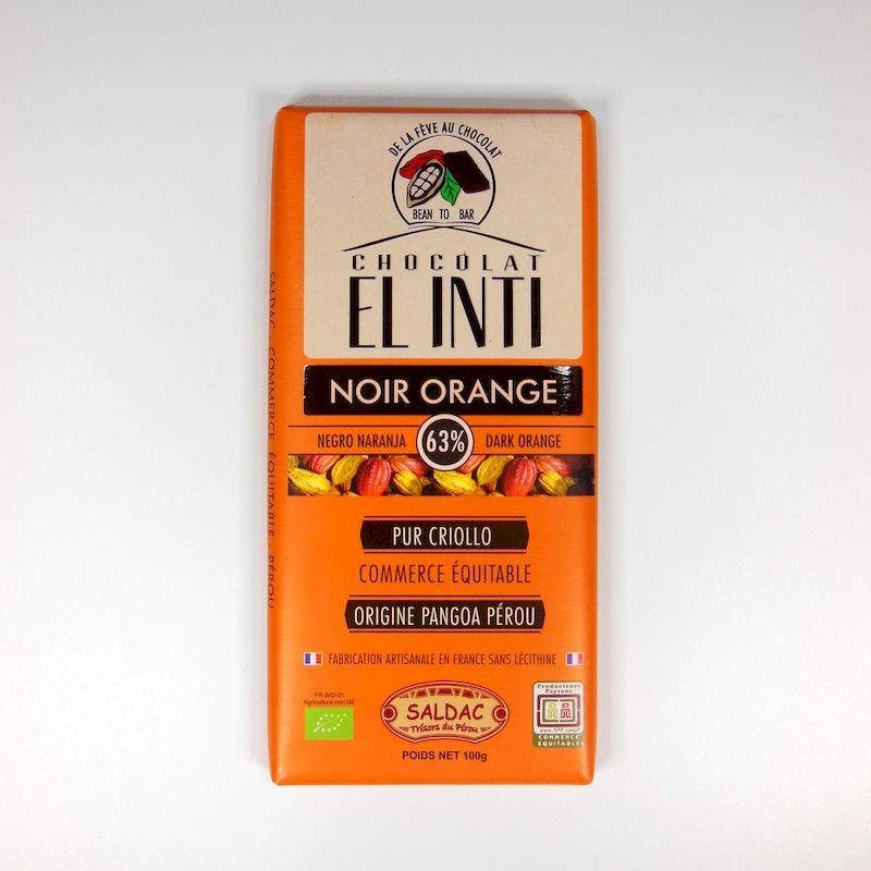 Chocolat noir oranges confites Chocolat noir oranges confites