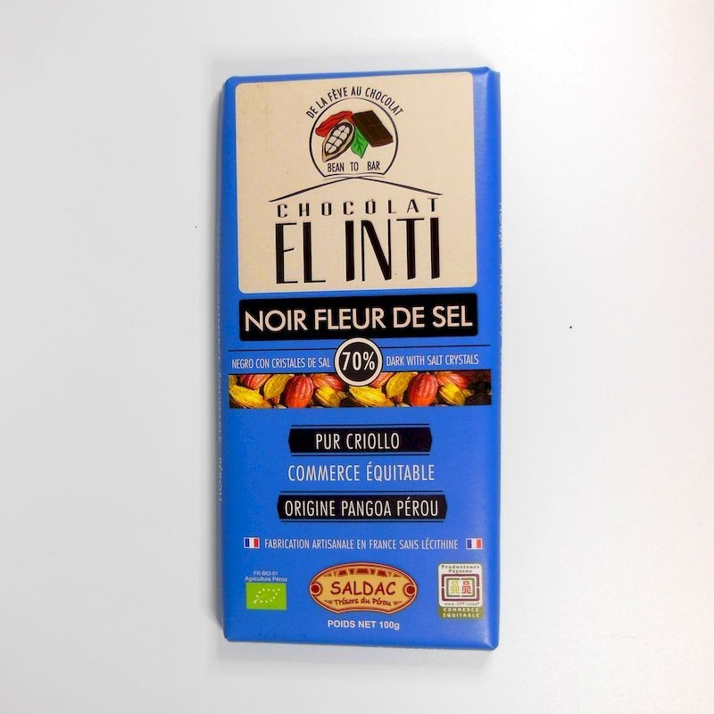 Chocolat noir fleur de sel Chocolat noir fleur de sel