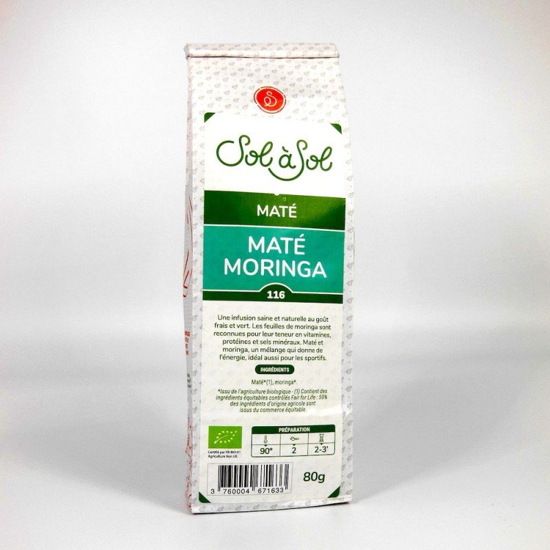 Maté Moringa bio